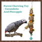Parrot Chewing Toy - Carambola And Pineapple