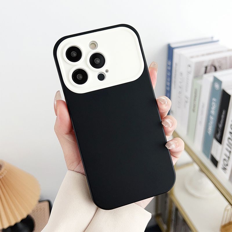 Big Window Silicone 2 In 1 Mobile Phone Case