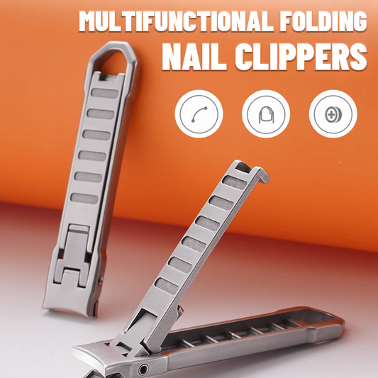 Multifunctional Folding Nail Clippers