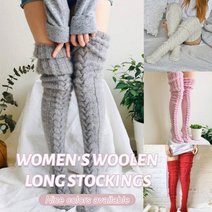 Women's Woolen Long Stockings