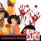 Halloween Bloody Handprint Sticker