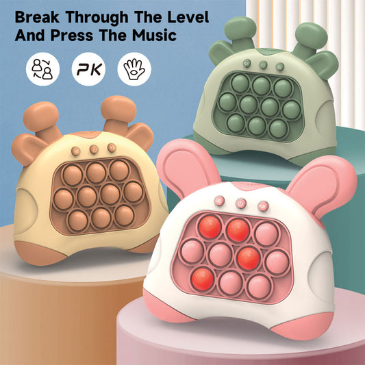 Break Through The Level And Press The Music