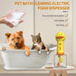 Pet Bath Cleaning Electric Foam Dispenser