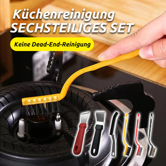 Sechsteiliges Küchenreinigungsset