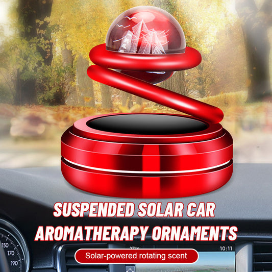 Suspended Solar Car Aromatherapy Ornaments