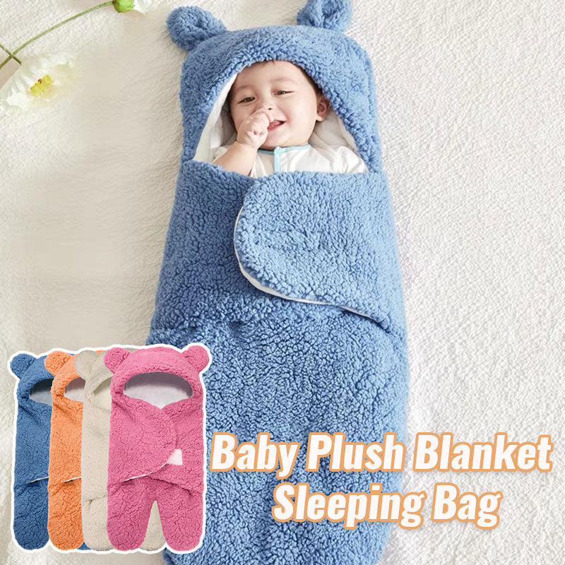 Baby Plush Blanket Sleeping Bag