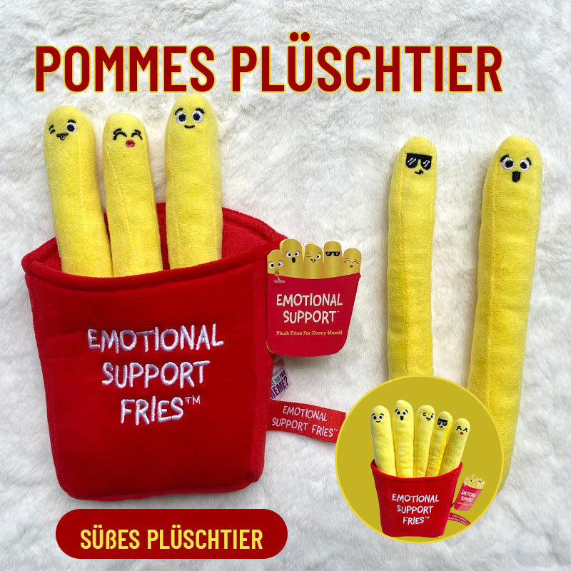 Pommes Plüschtier - French Fries Plush Toy