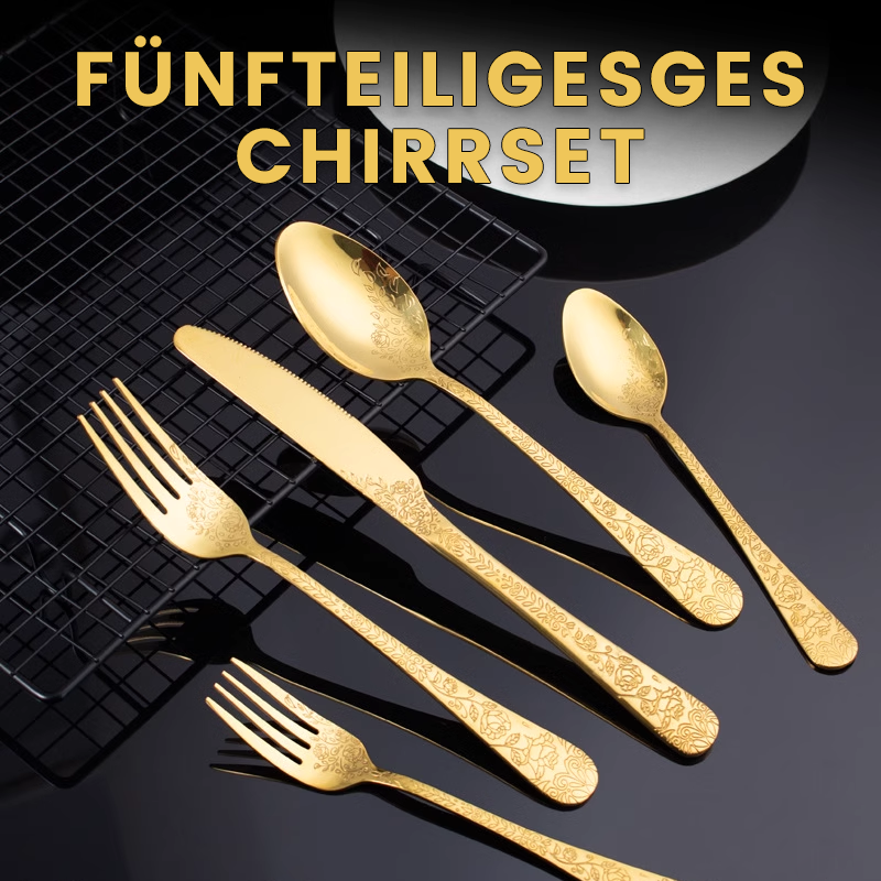 Fünfteiliges Geschirrset/Five-Piece Tableware Set