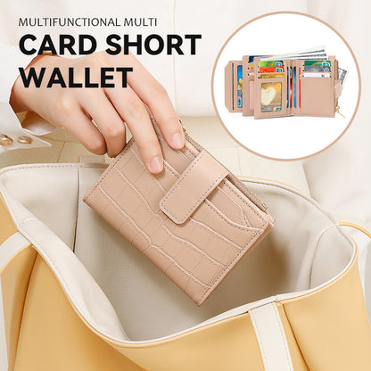 Multifunctional Multi-Card Short Wallet