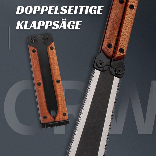 Doppelseitige Klappsäge   /    Double sided folding saw