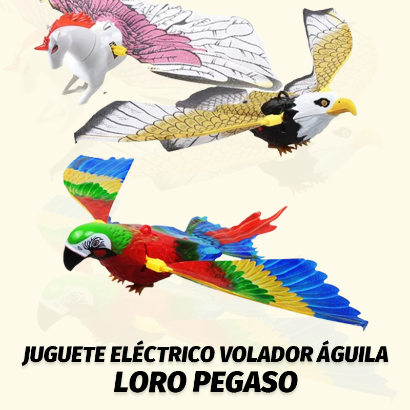 Juguete eléctrico volador águila loro pegaso/Electric flying eagle parrot pegasus toy