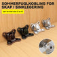 Sommerfuglkobling For Skap I Sinklegering/Zinc alloy cabinet butterfly connector