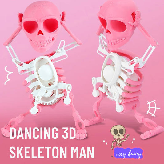 Dancing 3D Skeleton Man
