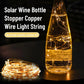 Solar Wine Bottle Stopper Copper Wire Light String