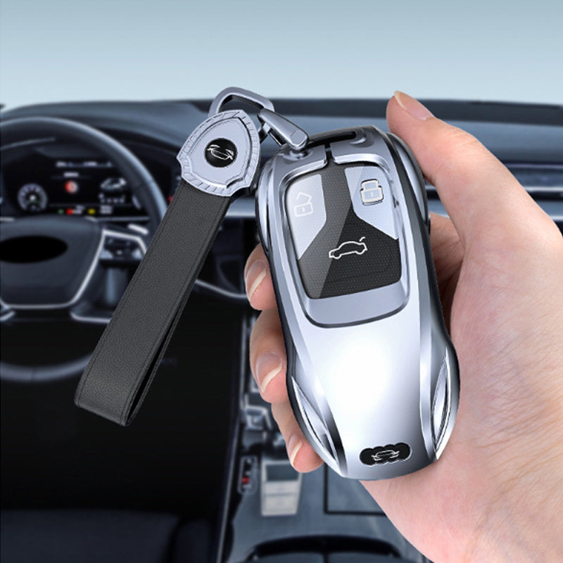 For Audi Car Metal Sports Car Key Case
