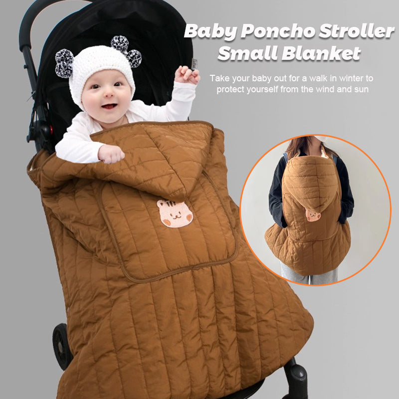 Baby Poncho Stroller Small Blanket