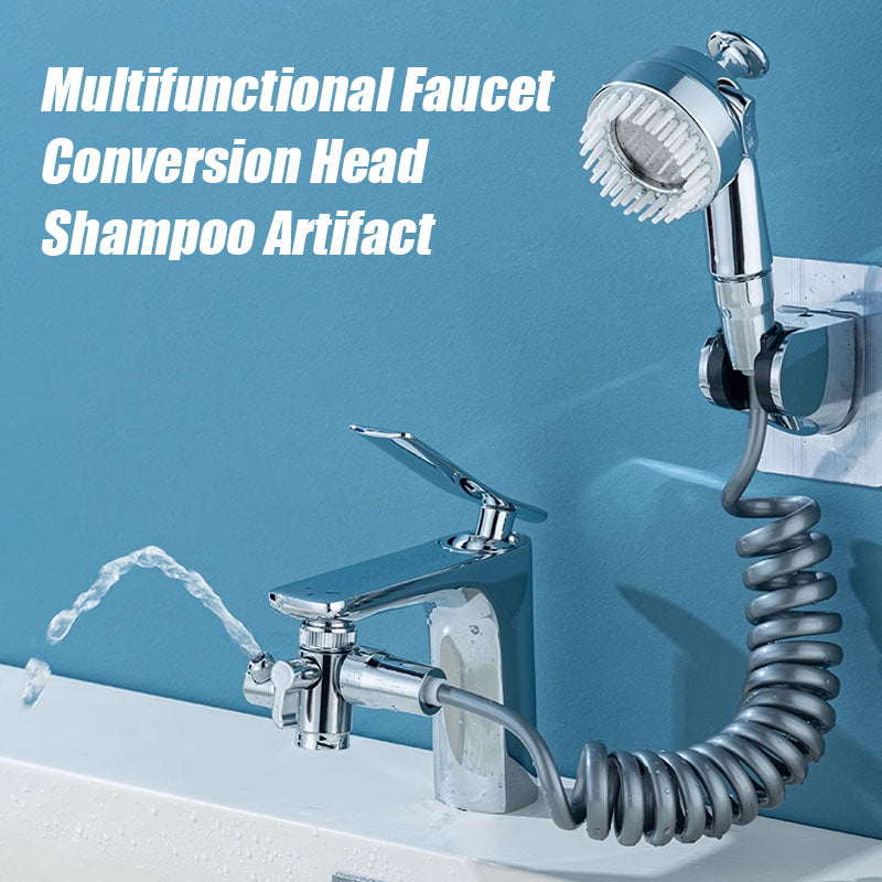 Multifunctional Faucet Conversion Head Shampoo Artifact