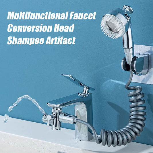 Multifunctional Faucet Conversion Head Shampoo Artifact