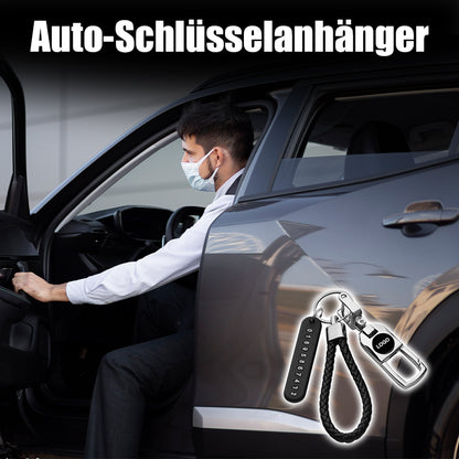 Handschlaufe + Nummernschild-Auto-Schlüsselanhänger/Hand strap + license plate car keychain