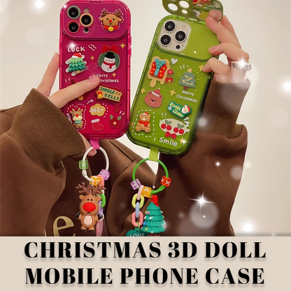 Christmas 3d Doll Mobile Phone Case