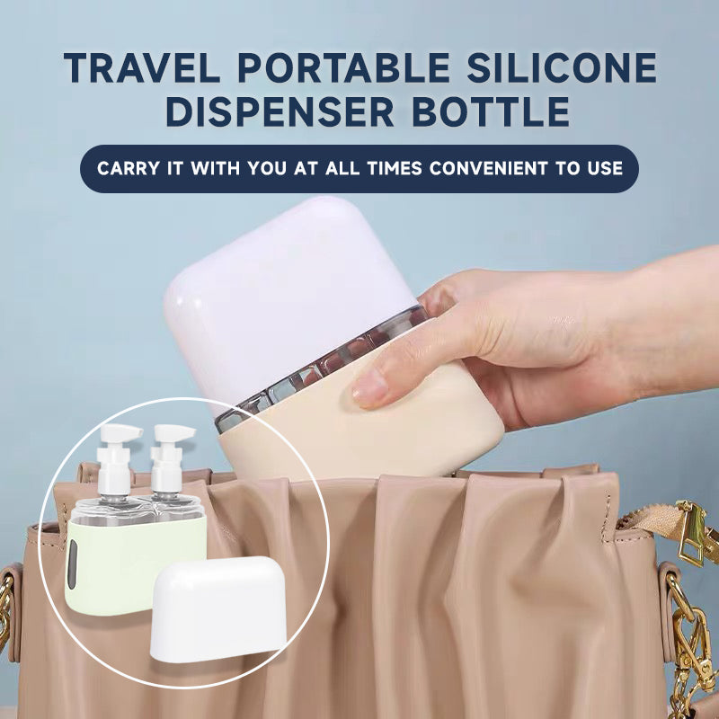 Travel Portable Silicone Dispenser Bottle