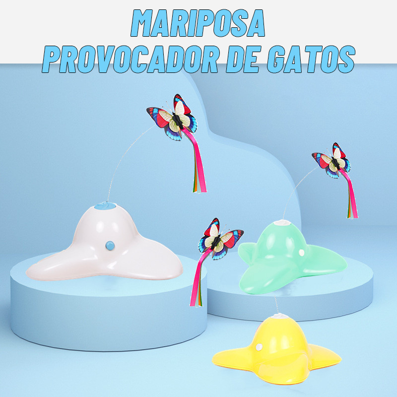 Juguete Eléctrico De Mariposa Para Mascotas./butterfly cat teaser stick