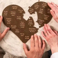 Reasons I Love You Heart Shaped Puzzle Gifts for Your Loved Ones
