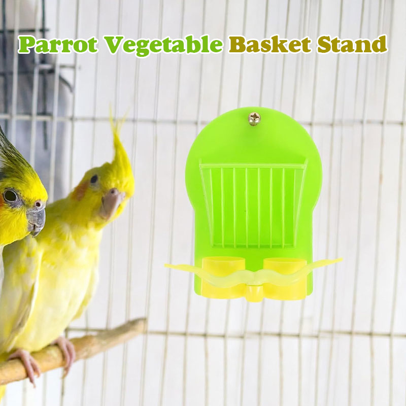 Parrot Vegetable Basket Stand