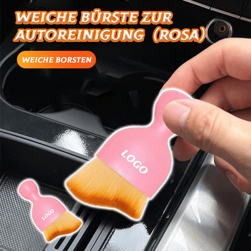 Weiche Bürste zur Autoreinigung（Rosa）