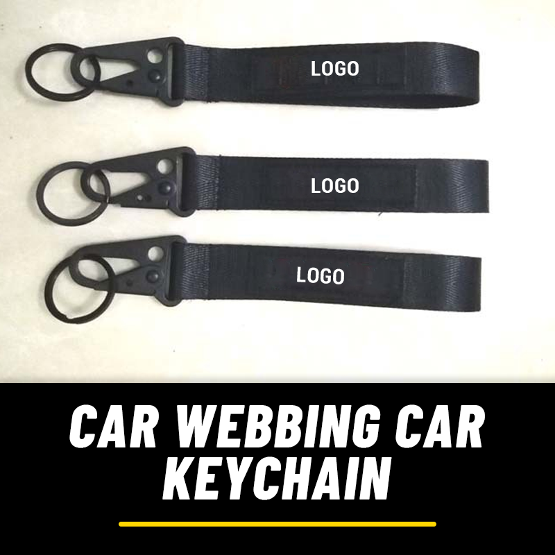 Car Webbing Car Keychain