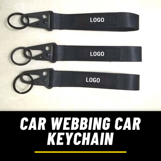 Car Webbing Car Keychain