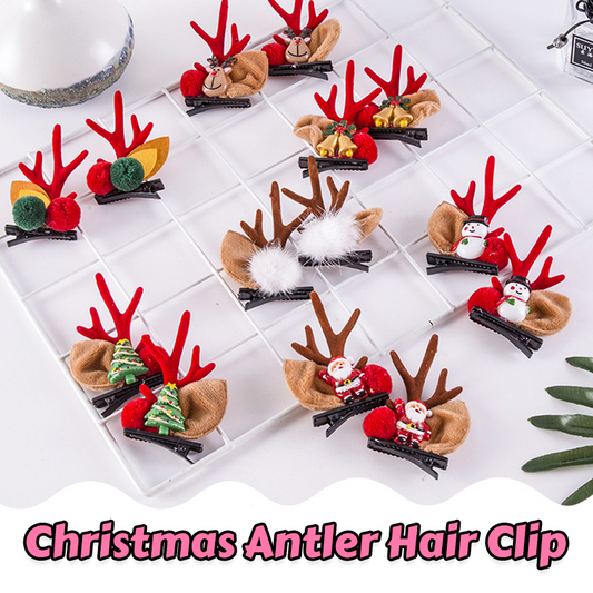 Christmas Antler Hair Clip（1 pair）