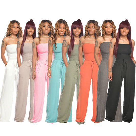 Women's Wrapped Jumpsuit