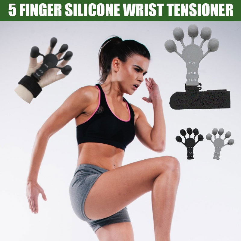 5 Finger Silicone Wrist Tensioner
