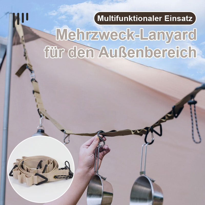 Mehrzweck-Lanyard für den Außenbereich/Outdoor multi-purpose lanyard
