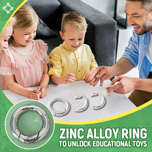 Challenge the Zinc Alloy Ring to Unlock Educational Toys