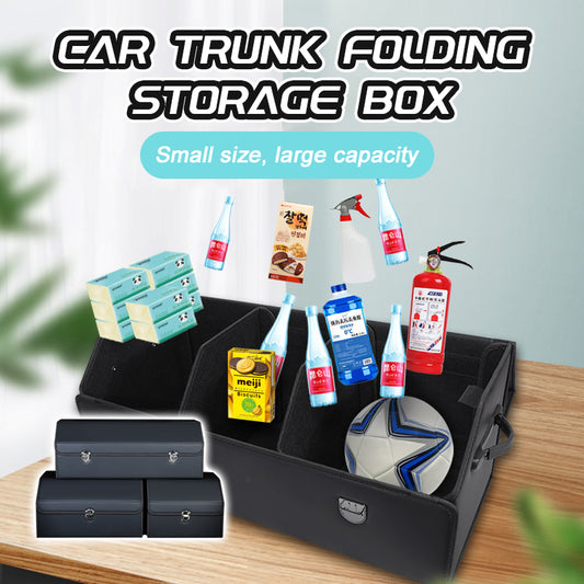 Car Trunk Folding Storage Box