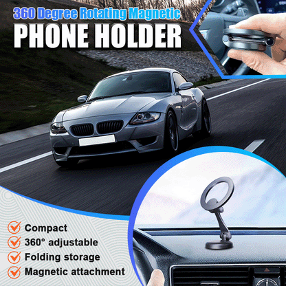 360 Degree Rotating Magnetic Phone Holder