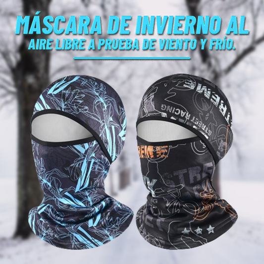 Máscara De Invierno Al Aire Libre A Prueba De Viento Y Frío./Winter wind and cold mask