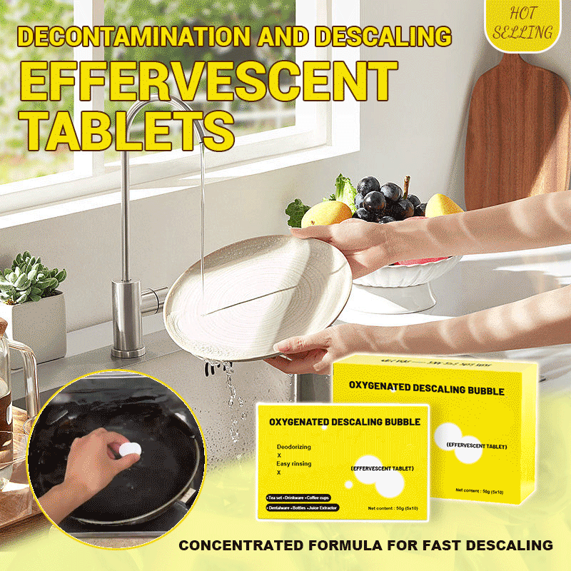 Oxygen Descaling Effervescent Tablets