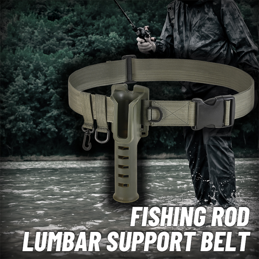 Fishing Rod Lumbar Support Belt
