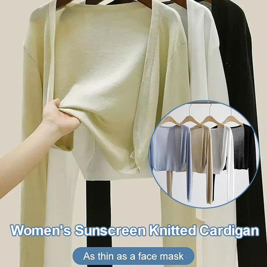 Women's Sunscreen Knitted Cardigan