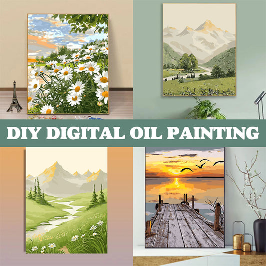 DIY Digital Oil Painting