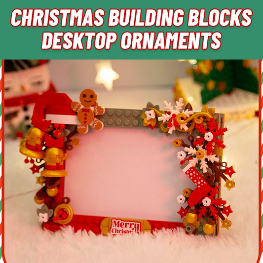 Christmas Building Blocks Desktop Ornaments
