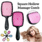 Square Hollow Massage Comb