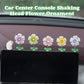 Car Center Console Shaking Head Flower Ornament（5 Pcs)