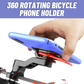 360 Rotating Bicycle Phone Holder