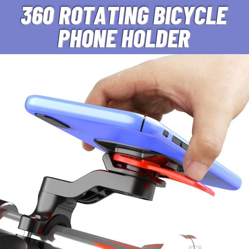 360 Rotating Bicycle Phone Holder