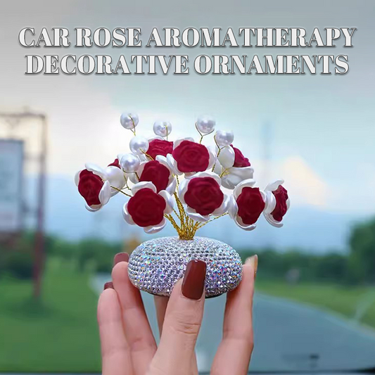 Car Rose Aromatherapy Decorative Ornaments
