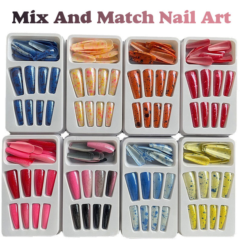 Mix And Match Nail Art